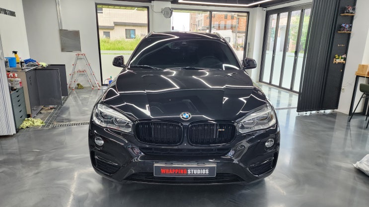 평택크롬죽이기 BMW X6 윈도우 크롬죽이기로 포스업!!