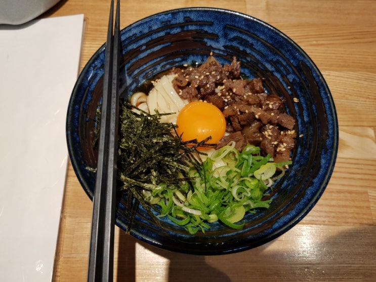  여행기록 26. 일본 후쿠오카(2) : 에비스야 우동 (갈비 붓카케 우동 맛집)