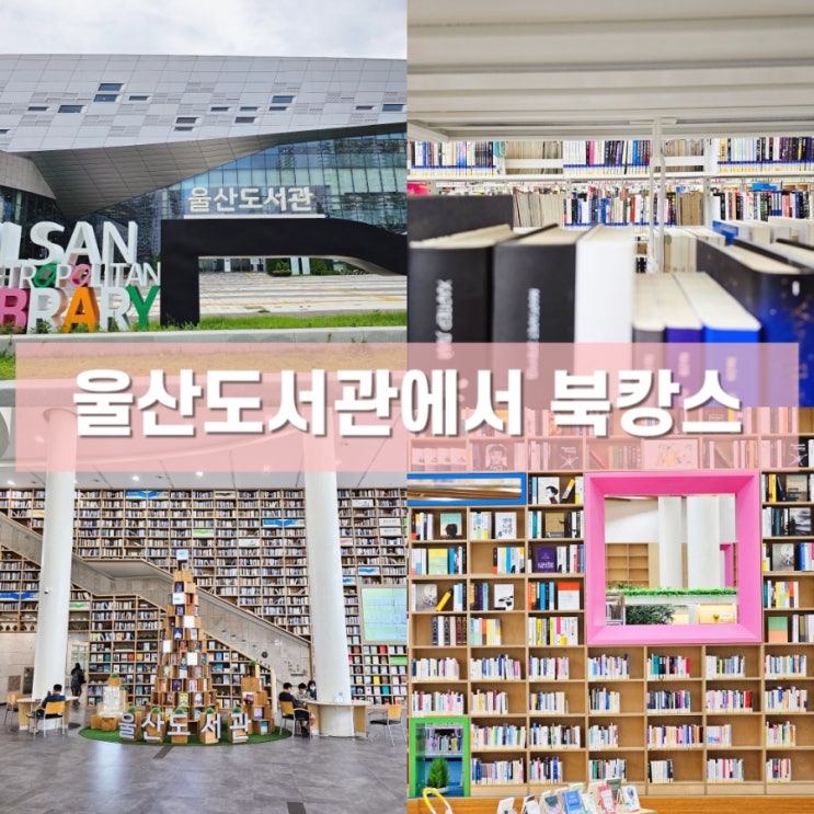  여름 휴가로 호캉스? 우리 가족은 시원한 울산도서관에서 북캉스