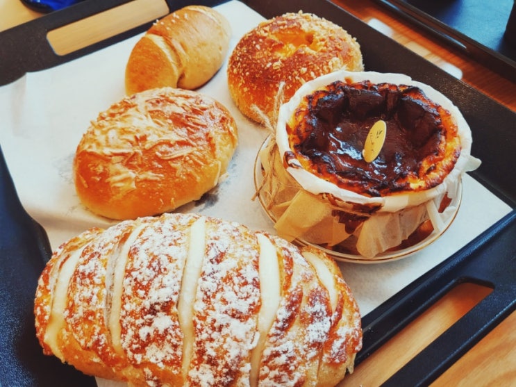 양주 모어그린 : 장흥 베이커리카페 치즈대박이, 버터소금빵 빵지순례