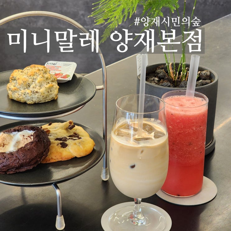  양재 시민의숲역 카페 커피 디저트 맛집 미니말레 커피뢰스터