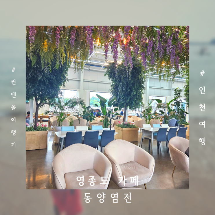  영종도 드라이브코스 인천대형카페 동양염전베이커리카페 애견동반 가능해요