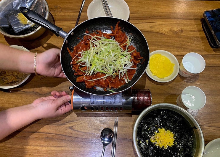  우리집팔당닭발 본점 매운뼈없는닭발 맛집에서의 도전후기