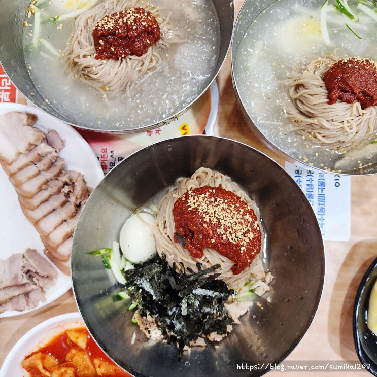 여주 맛집 천서리 강계봉진막국수 백종원 단골집 후기