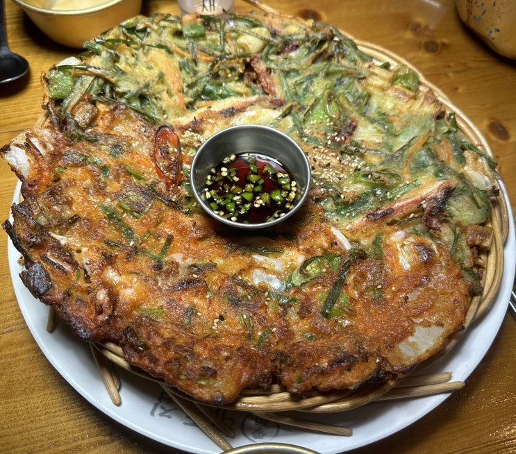  비오는 날 막걸리에 파전이 맛있는 상왕십리 맛집 대동집