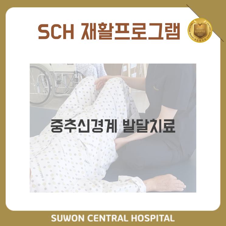  수원요양병원 추천, 중점재활 요양병원, 재활과 요양을 동시에!! : 중추신경계발달치료