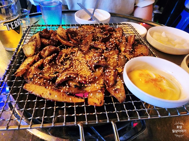  [신촌/술집] 깔끔한 포장마차 분위기 꼼장어 맛집 온달집 신촌점