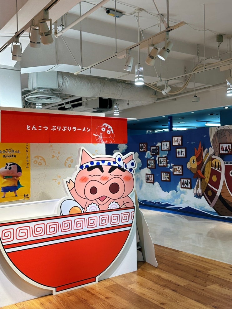  후쿠오카 텐진 볼만한 곳 파르코 에니메이트, 짱구, 원피스 굿즈샵