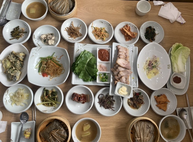  [여수 맛집] 여수 모다기 - 연잎밥 한정식 맛집