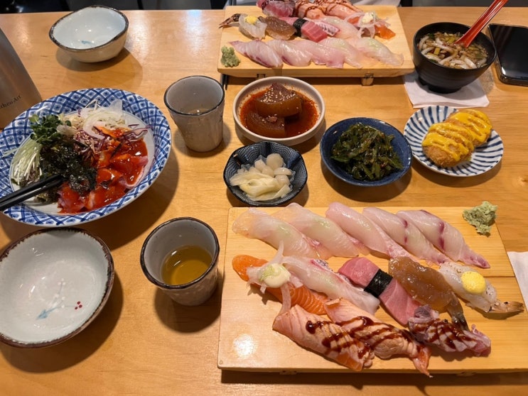 [서울/가산디지털단지] 초밥 맛집 스시쥬베이 현대아울렛 내돈내산 점심식사