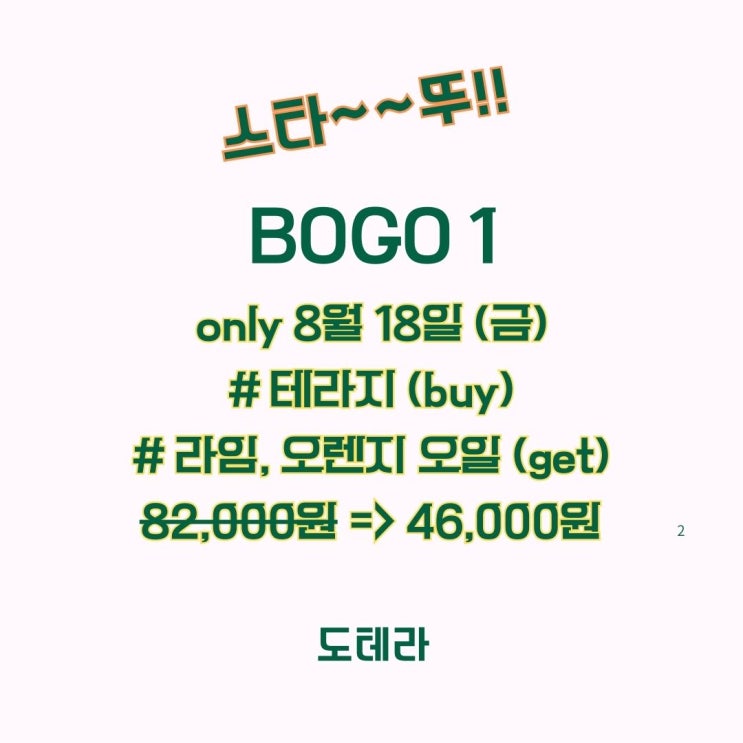  도테라 보고(bogo) 데이 첫째 날!! 소화 안되는 분들 보세요~~