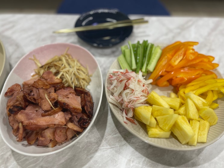  신혼부부 집밥 :: 집에서 월남쌈 해먹기 ლ(´ڡ`ლ)