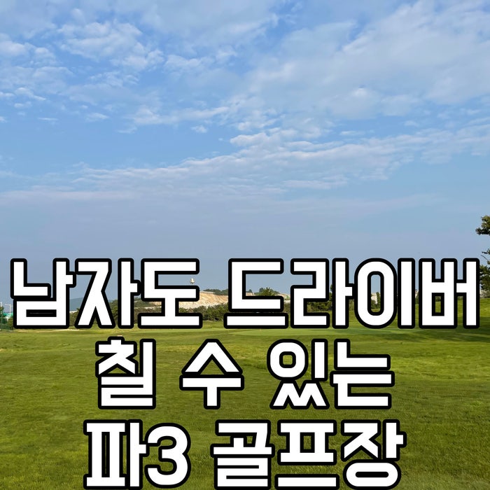  드라이버 가능 파3골프장 드림듄스 직접 다녀온 후기
