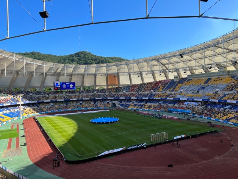 ( ⚽ )️ 부산아시아드주경기장 3등석 시야