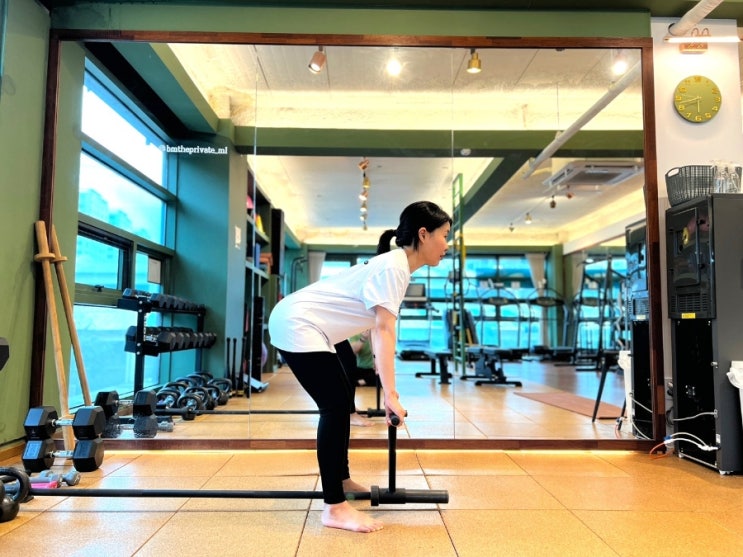  문래PT 문래필라테스 초보 개인레슨 10회차 후기 with 비더프 소식