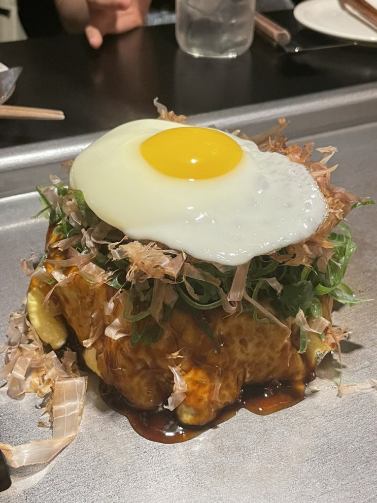  강남 신사 가로수길 맛집 오꼬노미야끼 : 핫쵸