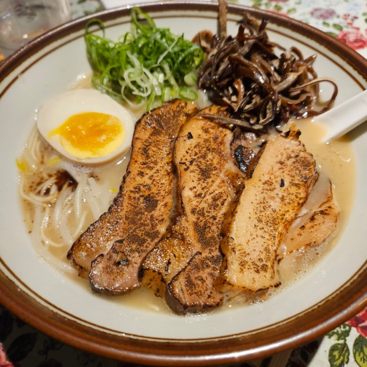 간지나는 종각 이자카야,오카구라의 점심 라멘 먹어보기