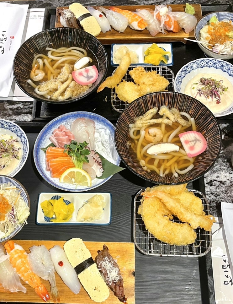  [장전동] 정갈한 부산대 초밥 모시모시 스시한상