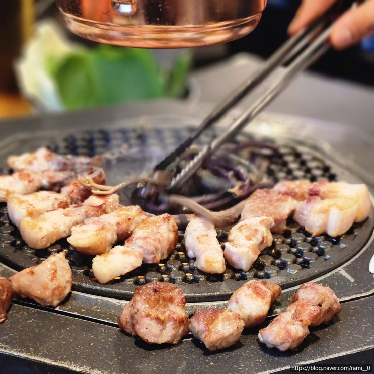  서산성연맛집"제줏간 서산 테크로밸리점":삼겹살, 목살, 비빔국수 후기