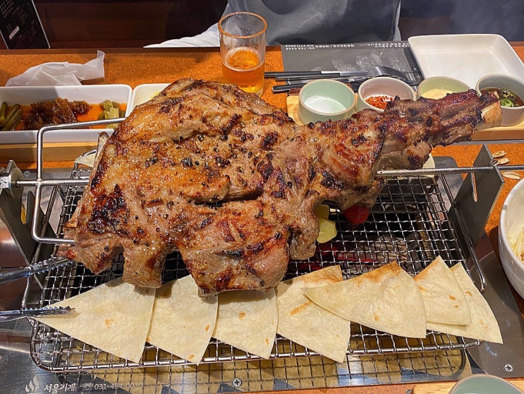  부산 장산 맛집 양고기가 맛있는 게르