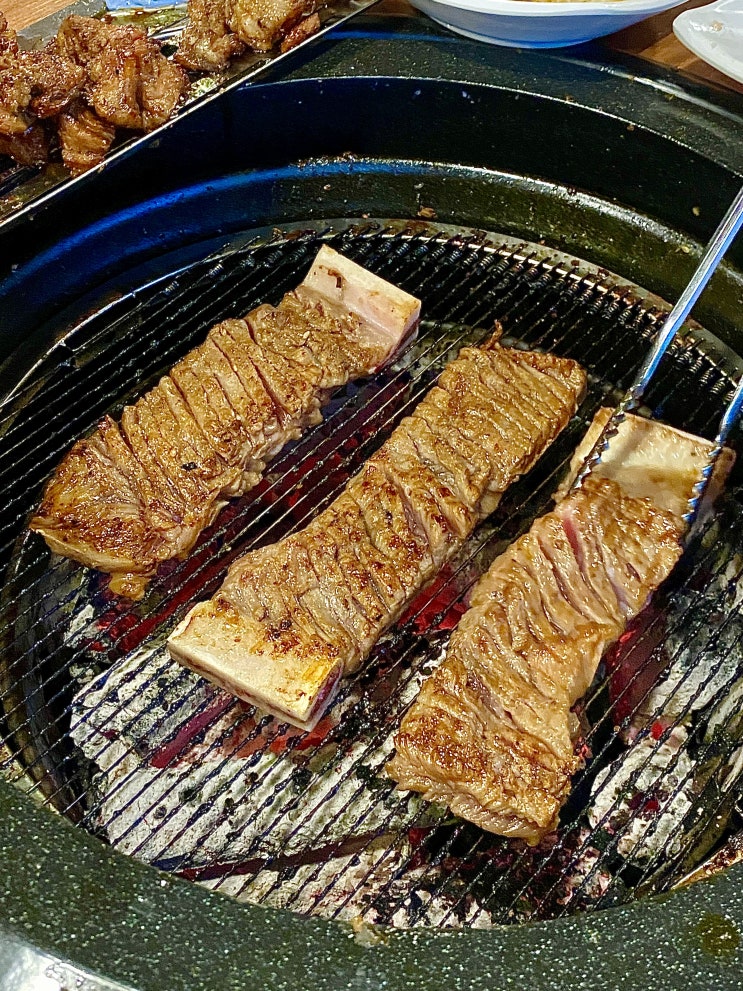 [마산/양덕동] 키즈존 있는 고기집 백두산숯불왕갈비 후기 : 아이랑 가기좋은 맛집