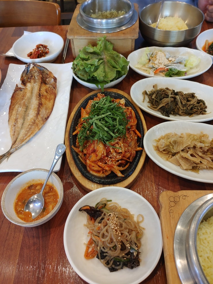  남양주 한정식 맛집 ! 강변북로에 위치한 시래마루 들깨시래기탕 진국이네