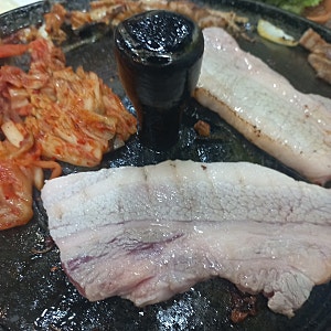 군산 나운동 꽃돼지 삼겹살/ 솥뚜껑 전문점, 맛집