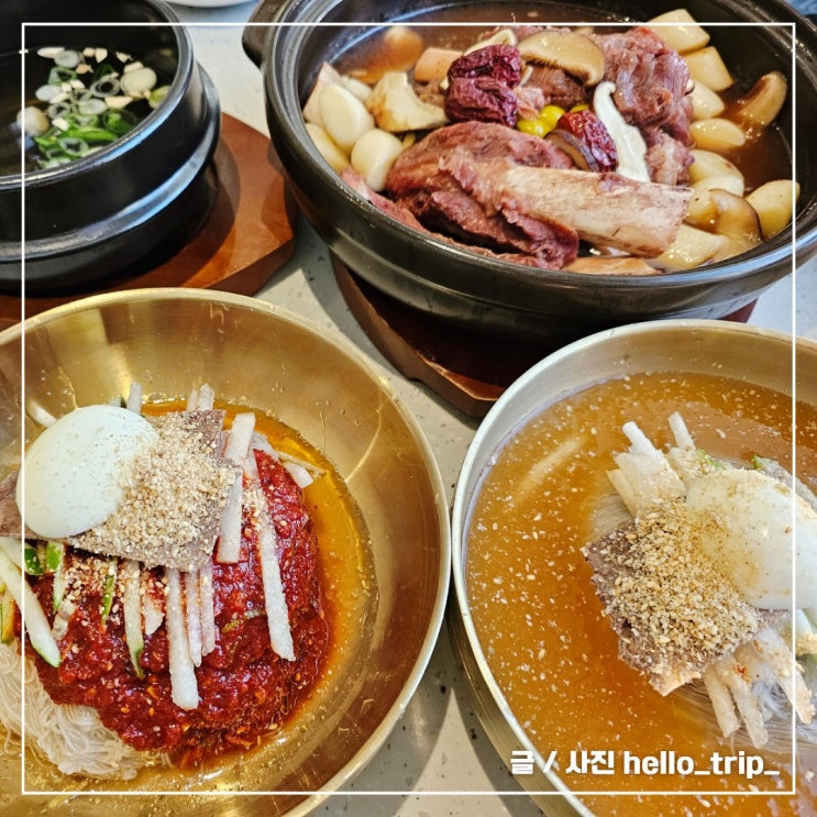  수원역 롯데백화점 맛집 가족외식 갈비찜 냉면 아소정