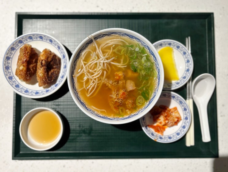  [서울 영등포 맛집] 오한수 우육면가 신세계백화점 타임스퀘어점 | 매운양곱창탕면 군만두세트