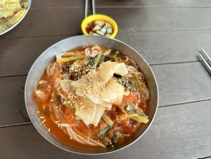  담양 국수거리 진우네집국수 열무국수 솔직후기