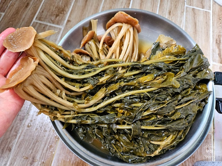  시래기 실패 없이 삶는 법 보관법 말린 시래기 부드럽게 삶는 시간 시래기 요리 레시피 3가지