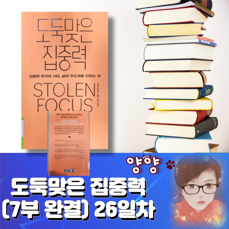  도둑맞은 집중력(7부 완결) 26일차