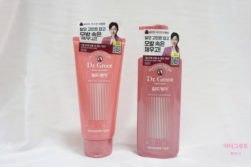 뿌리볼륨까지 생각하는 닥터그루트 밀도케어 모발밀도 강화샴푸 & 트리트먼트