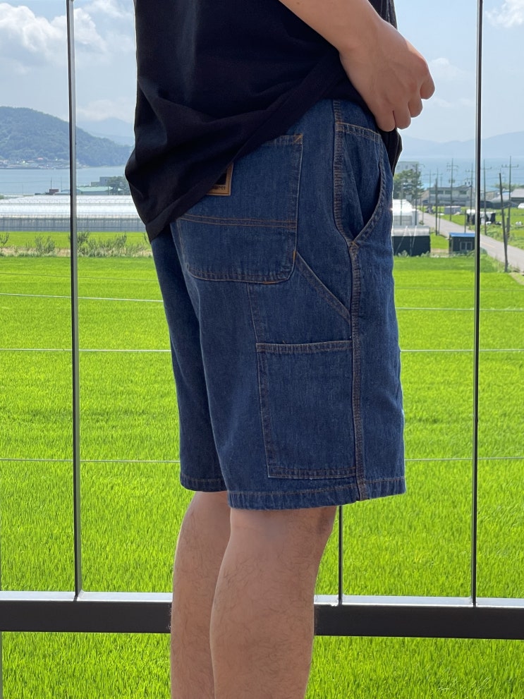  칼하트 데님 반바지 리뷰️
