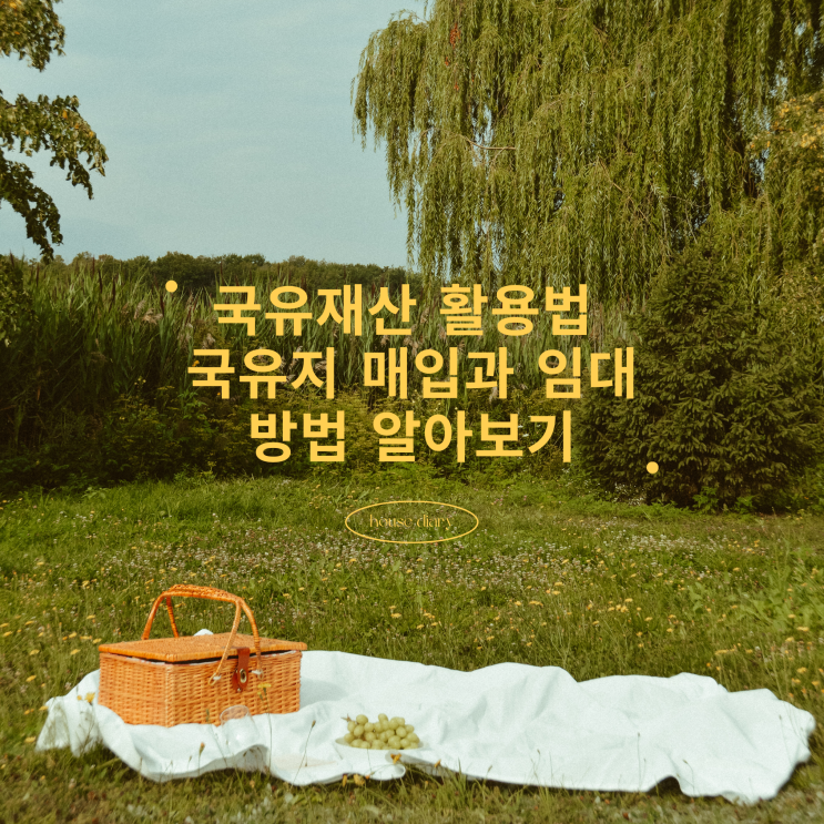  국유재산 활용법 국유지 매입과 임대 방법 알아보기
