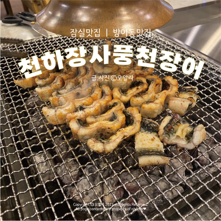 [서울/잠실] 장어맛집 : 잠실 천하장사풍천장어