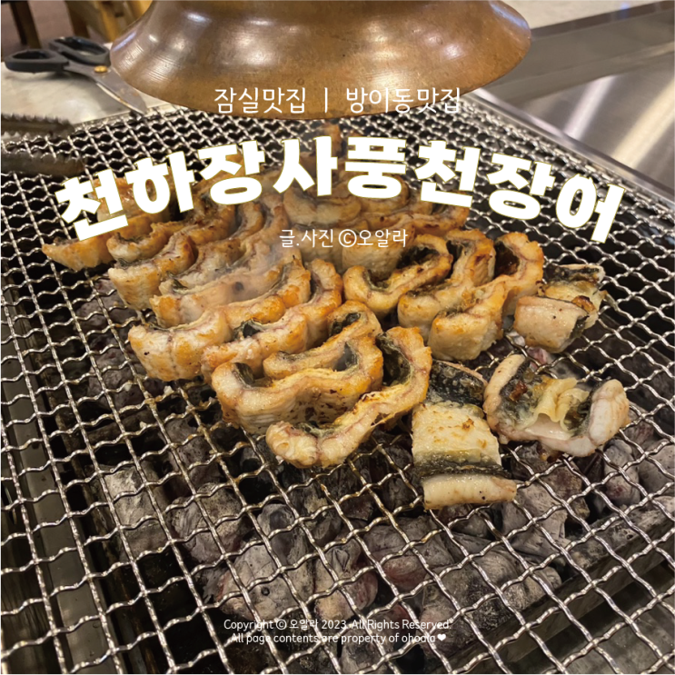  [서울/잠실] 장어맛집 : 잠실 천하장사풍천장어