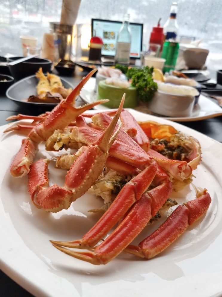  [삼척대게맛집] 쏠비치 대게 코스 요리 전문점 은혜횟집.