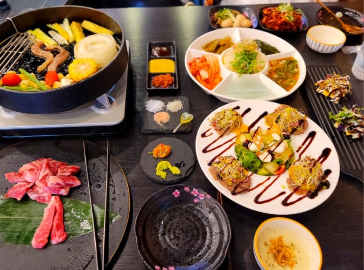  청주맛집 별이 빛나고 있소 청주한우오마카세 후기