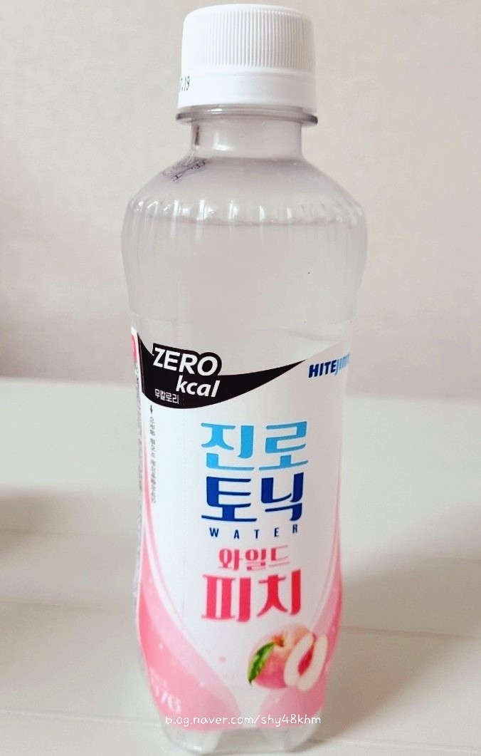  진로 토닉워터 와일드 피치 맛 신상품,  토닉워터 피치(한라산+ 토닉워터) 꿀조합을 찾아냈다!!! 내 돈 내산