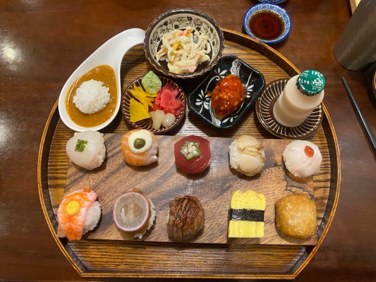  대전 둔산동 초밥 맛집 초연정 동글동글 방울초밥 먹어봄