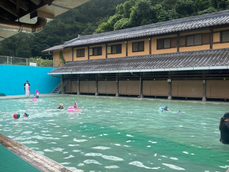 경기도 의정부 취식가능 아이랑 가기좋은장흥 한옥수영장 (내돈내산)