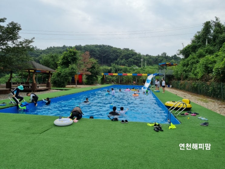  연천여행 아이와가볼만한곳 온수풀 수영장 알멕스랜드