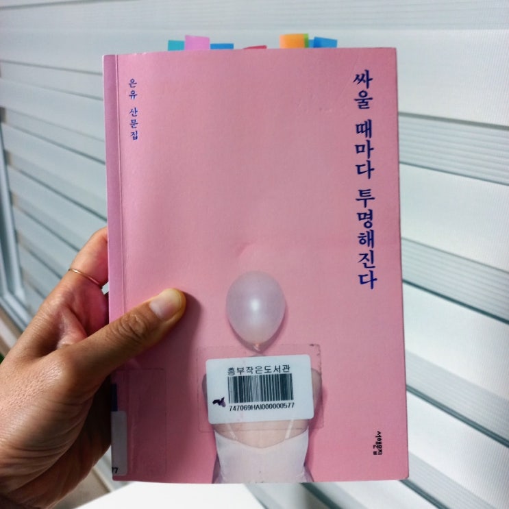  싸울 때마다 투명해진다 은유 산문집 일, 연애, 결혼, 역할에  수시로 울컥하는  여자의 말하기