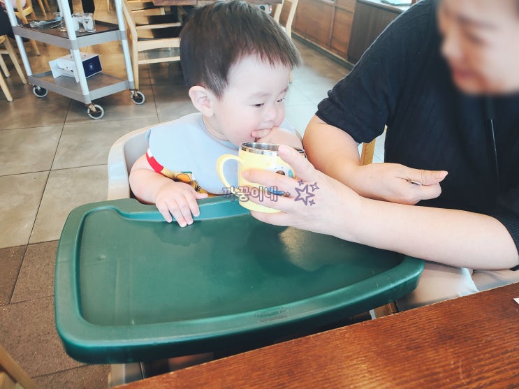  송추IC쪽 양주 맛집 송추가마골 신관에서 아기와 갈비탕 한그릇~