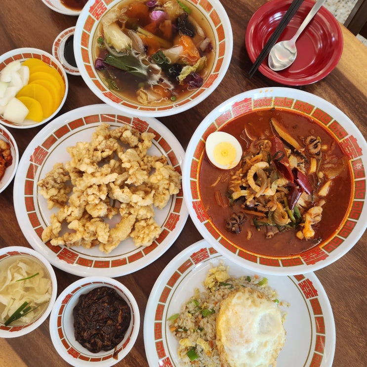  공주중국집 5대 짬뽕집 장순루 탕수육 짱맛