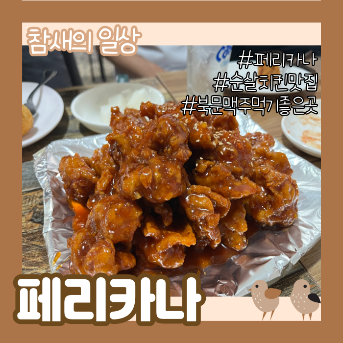 페리카나 북문점 순살치킨 먹방 후기- 수원 장안문 인근 치킨집