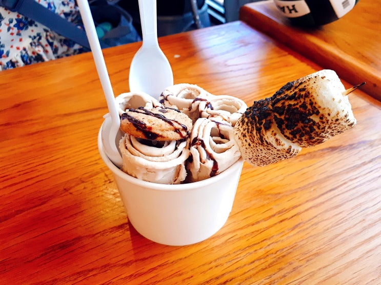 (폐업)[하와이 호놀룰루 먹거리 간식 아이스크림] Cream n' Roll