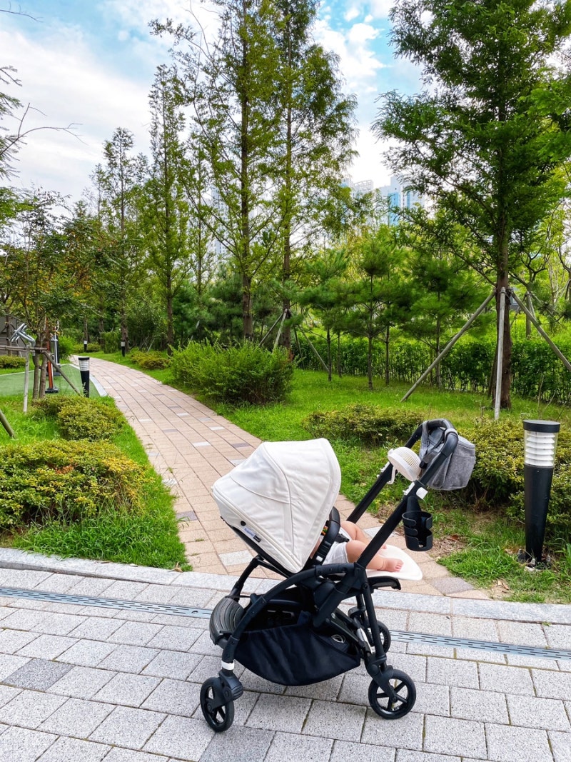 부가부 비6 절충형 유모차 실사용 후기, 장점과 단점
