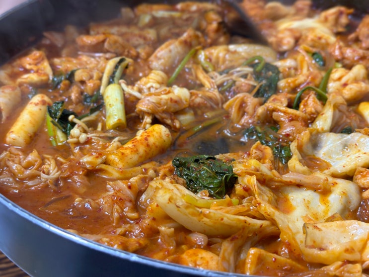  안산 닭갈비 청기와 5년 만에 재방문
